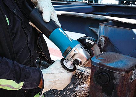 Makita Angle Grinders With Non Removable Guard